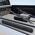 12-Inch Aluminum L-Track Tie-Down Rail Kit With D-Rings
