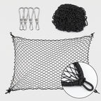 Elastic-Edge Pet Car Barrier Net With 4 Hooks 47x28 Inches