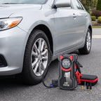12V Portable Jump Starter With Digital Tire Inflator