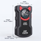 12V Portable Jump Starter With Digital Tire Inflator