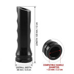 12cm Aluminum Handbrake Sleeve for Under-23mm Handles