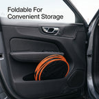 Foldable Front Windshield Sunshade With Reflective Backing 145 × 80 cm