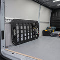 15 × 9.25 in Aluminum L-Track MOLLE Storage Panel