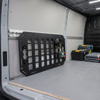 15 × 9.25 in Aluminum L-Track MOLLE Storage Panel