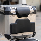 2-Piece Motorcycle Top Case Passenger Backrest for 45L/55L Aluminum Cases