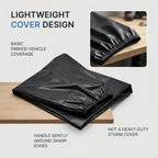 220cm Lightweight Motorcycle & Scooter Cover With Elastic Hem
