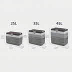 25L/35L/45L Portable Car Refrigerator Freezer With Dual Power Support