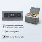 25L/35L/45L Portable Car Refrigerator Freezer With Dual Power Support
