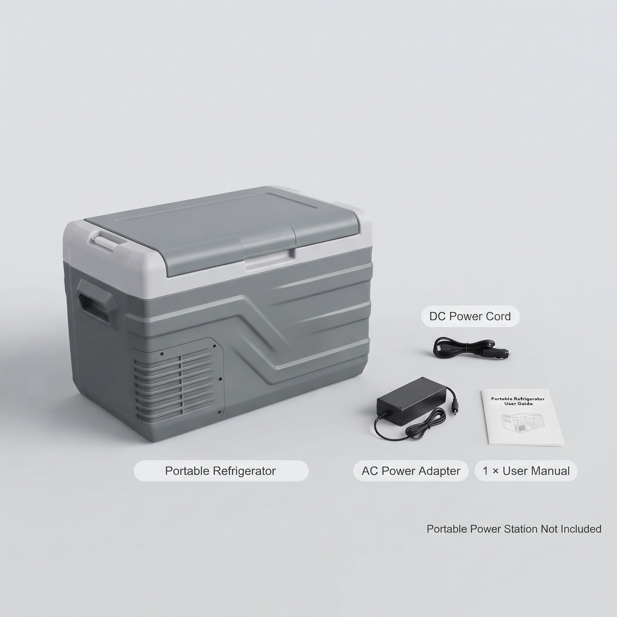 25L/35L/45L Portable Car Refrigerator Freezer With Dual Power Support