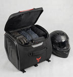 25L Semi-Rigid Motorcycle Tail Bag With Shoulder Strap