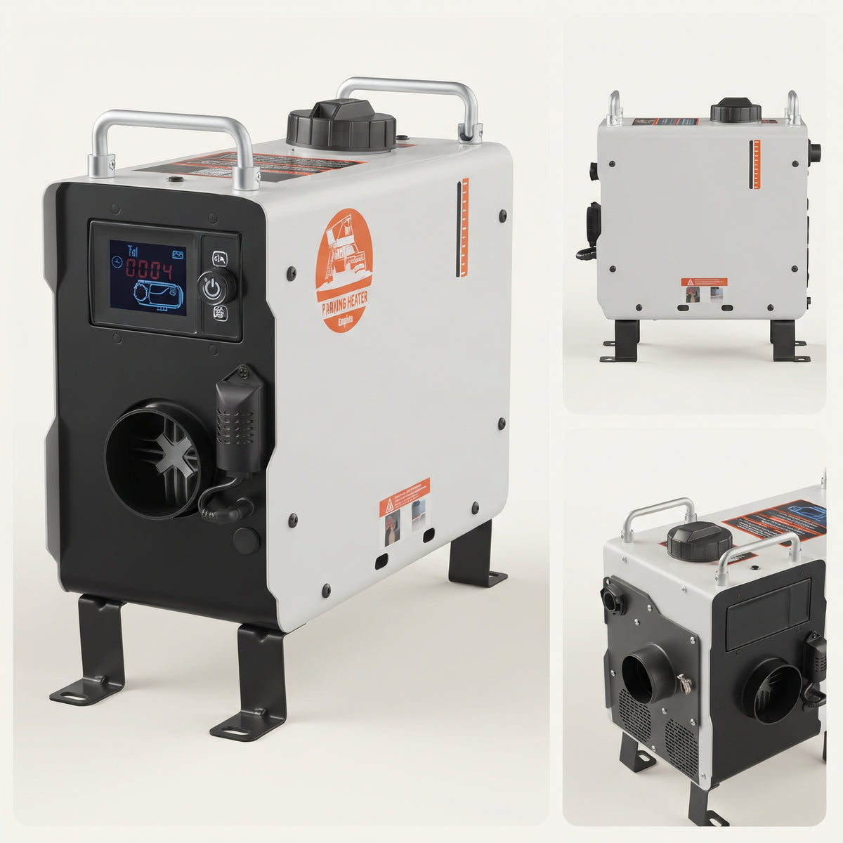 2KW All-in-One Diesel Air Heater With Bluetooth & CO Alarm