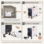 2KW All-in-One Diesel Air Heater With Bluetooth & CO Alarm