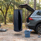 3-Piece SUV Tailgate Privacy Tent Kit With Portable Shower & Toilet