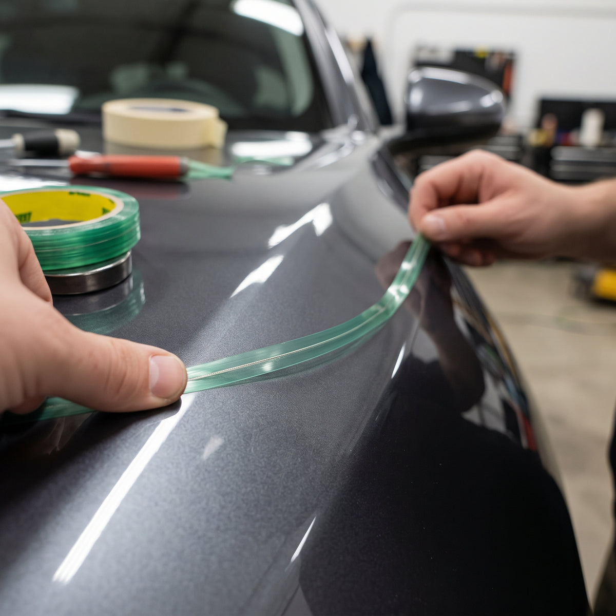 3.5mm Knifeless Vinyl Wrap Cutting Tape With Filament
