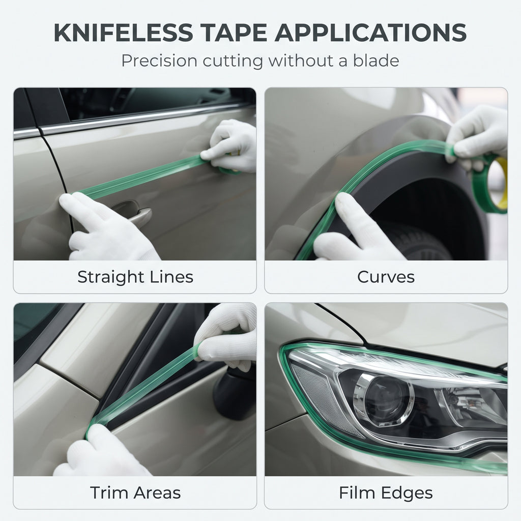 3.5mm Knifeless Vinyl Wrap Cutting Tape With Filament