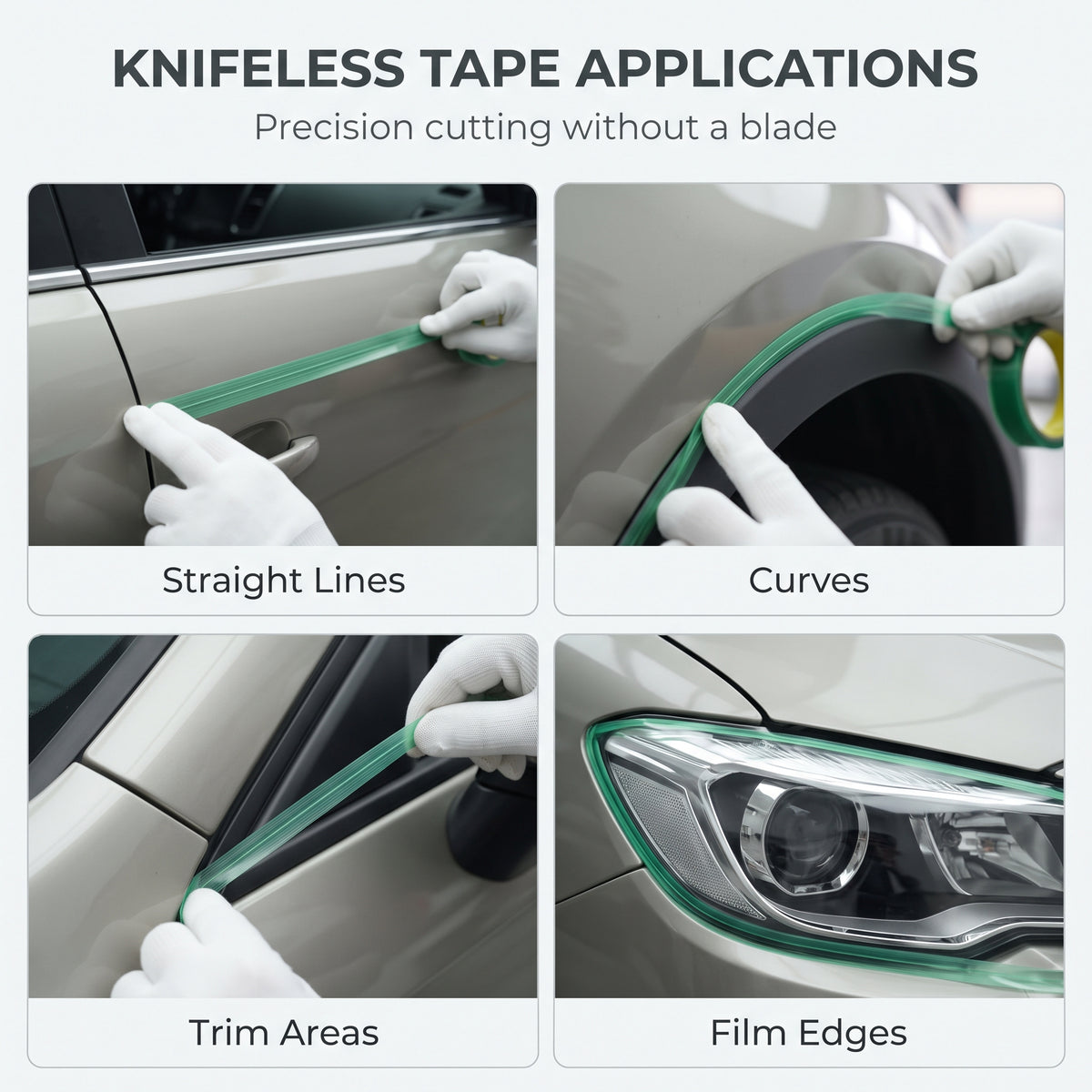 3.5mm Knifeless Vinyl Wrap Cutting Tape With Filament