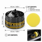 32G Black Automotive Trim Renovation Cream With Applicator