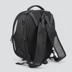 37L Expandable Motorcycle Tail Bag With Backpack Straps