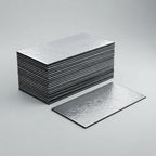 50PCS Self-Adhesive Car Insulation Mats With Aluminum Foil