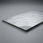 50PCS Self-Adhesive Car Insulation Mats With Aluminum Foil
