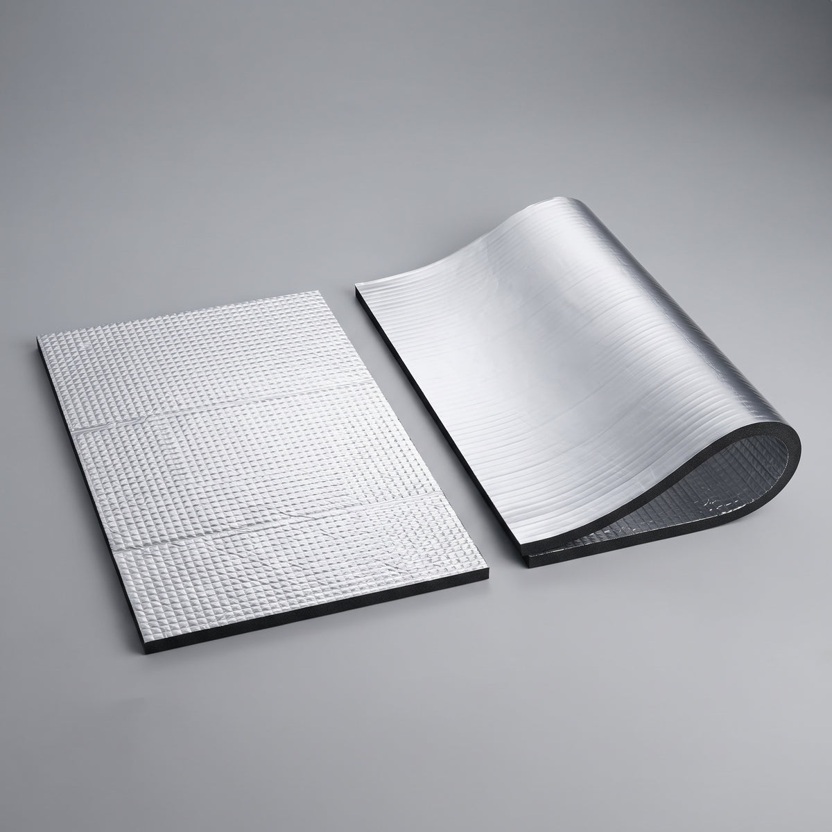 50PCS Self-Adhesive Car Insulation Mats With Aluminum Foil