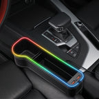 7-Color LED Seat Gap Organizer With Dual USB Charging