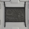 32x22in Zippered Car Ceiling Storage Net Organizer