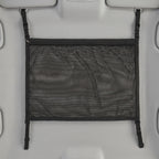 32x22in Zippered Car Ceiling Storage Net Organizer