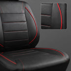 PVC Leather Car Seat Covers With Padded Panels
