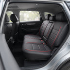 PVC Leather Car Seat Covers With Padded Panels