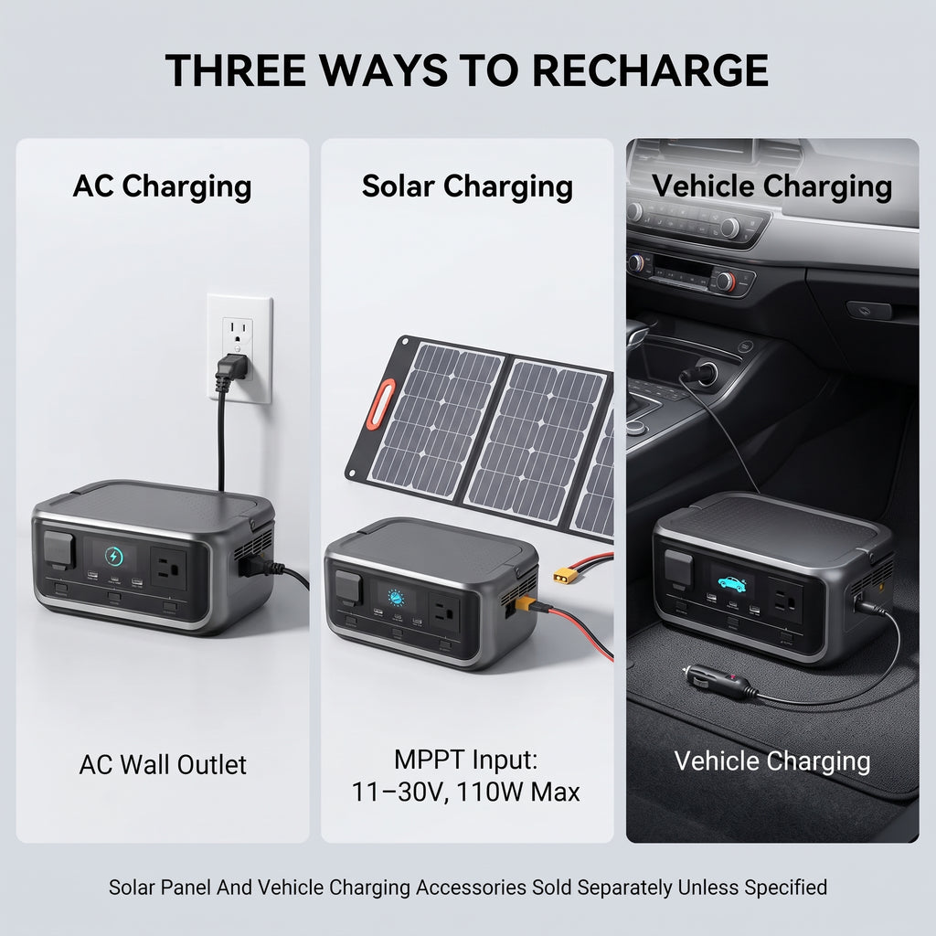 P300 256Wh Portable Power Station 300W