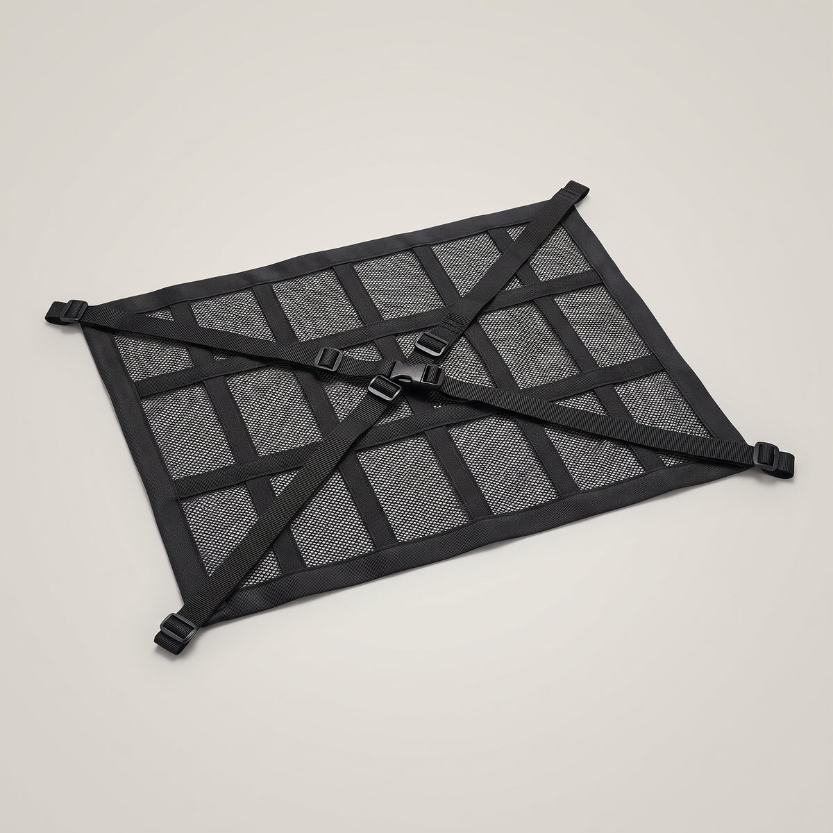 Car Ceiling Cargo Mesh Organizer with Zipper Pocket