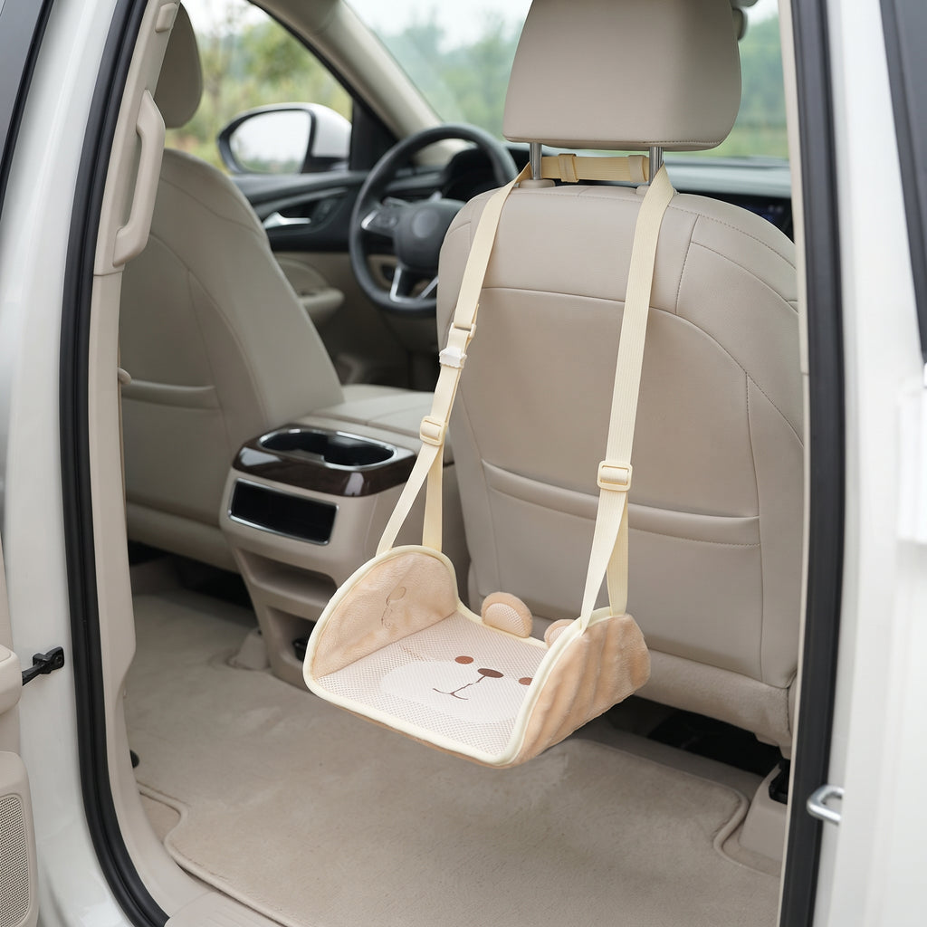 Hanging Car Footrest for Kids With Animal Design
