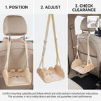 Hanging Car Footrest for Kids With Animal Design