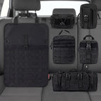 MOLLE Seat Back Organizer With 5 Detachable Pouches
