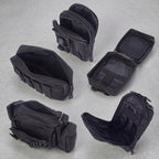 MOLLE Seat Back Organizer With 5 Detachable Pouches