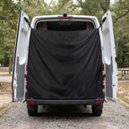 Adjustable Rear Door Privacy Curtain for Van Camping, 230 × 180 cm
