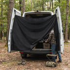 Adjustable Rear Door Privacy Curtain for Van Camping, 230 × 180 cm