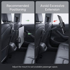 Seatback Tablet Holder With Flexible Headrest Mount