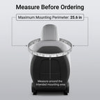 Seatback Tablet Holder With Flexible Headrest Mount