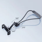 Seatback Tablet Holder With Flexible Headrest Mount