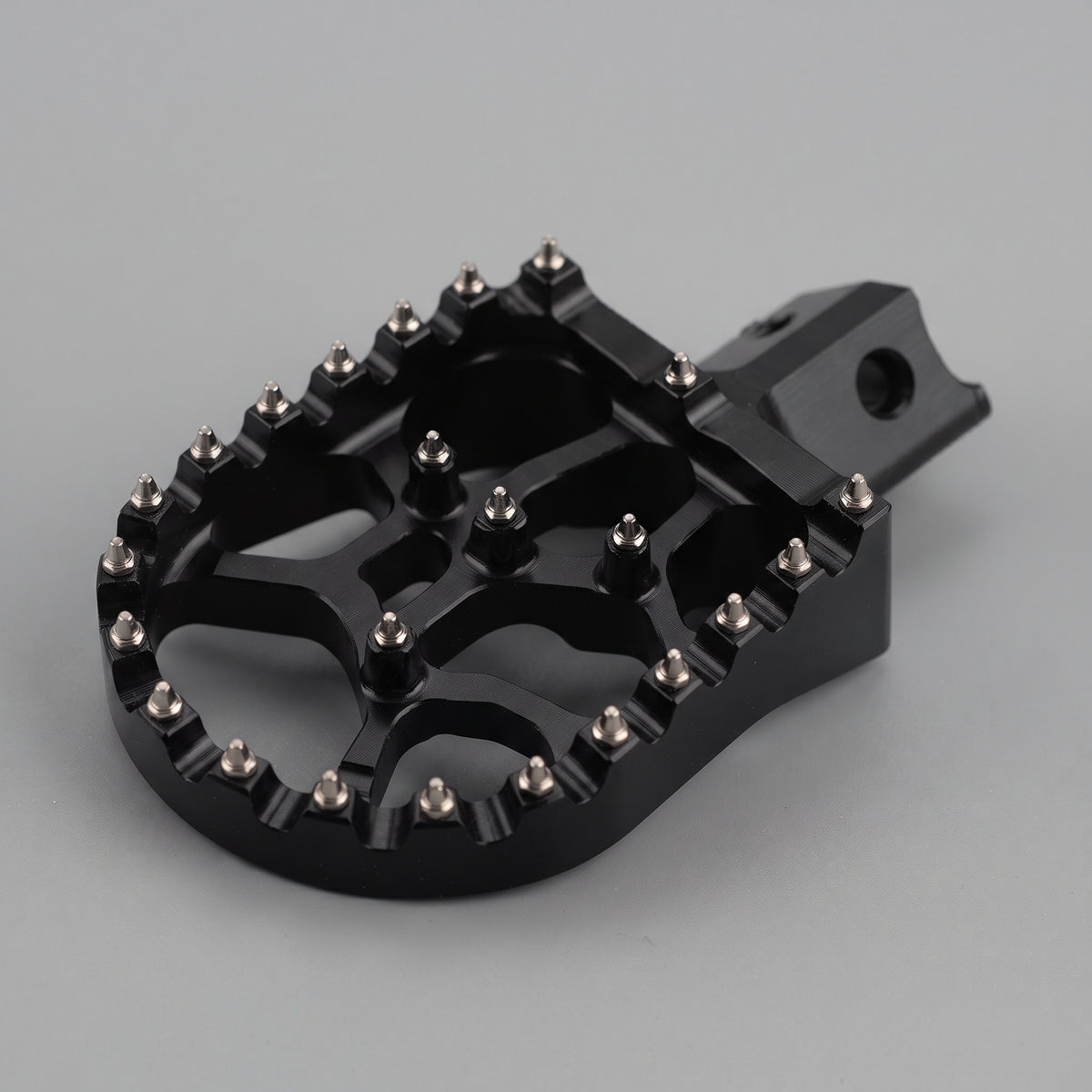 Aluminum Wide Platform Pit Bike Foot Pegs With Traction Pins