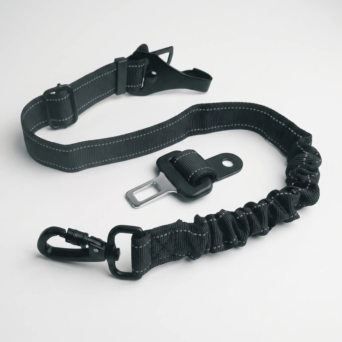 Barkhitch - Adjustable Bungee Dog Seat Belt