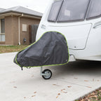 Caravan Trailer Hitch Cover With Weather-Resistant Fabric
