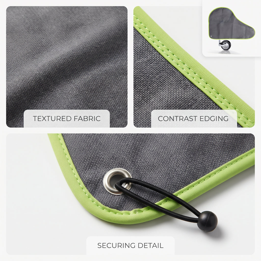 Caravan Trailer Hitch Cover With Weather-Resistant Fabric