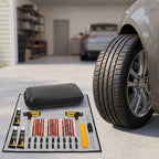 Compact Tubeless Tire Puncture Repair Kit With Carry Case
