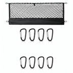 Elastic Mesh Pickup Truck Cargo Organizer Net With Storage Pocket