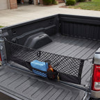 Elastic Mesh Pickup Truck Cargo Organizer Net With Storage Pocket