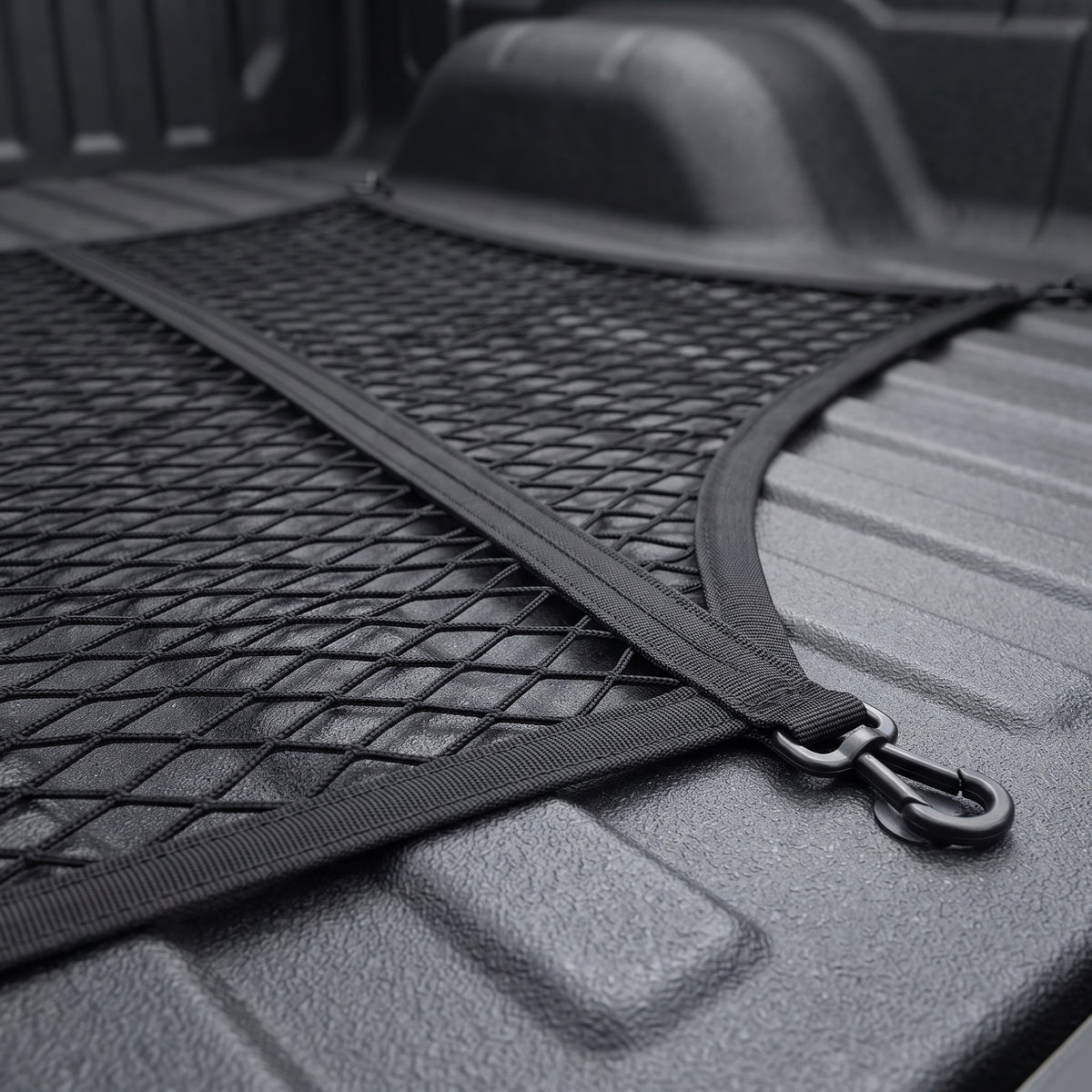 Elastic Pickup Truck Bed Cargo Net With Single or Double Layer Mesh