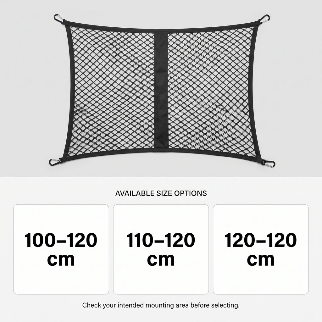 Elastic Pickup Truck Bed Cargo Net With Single or Double Layer Mesh